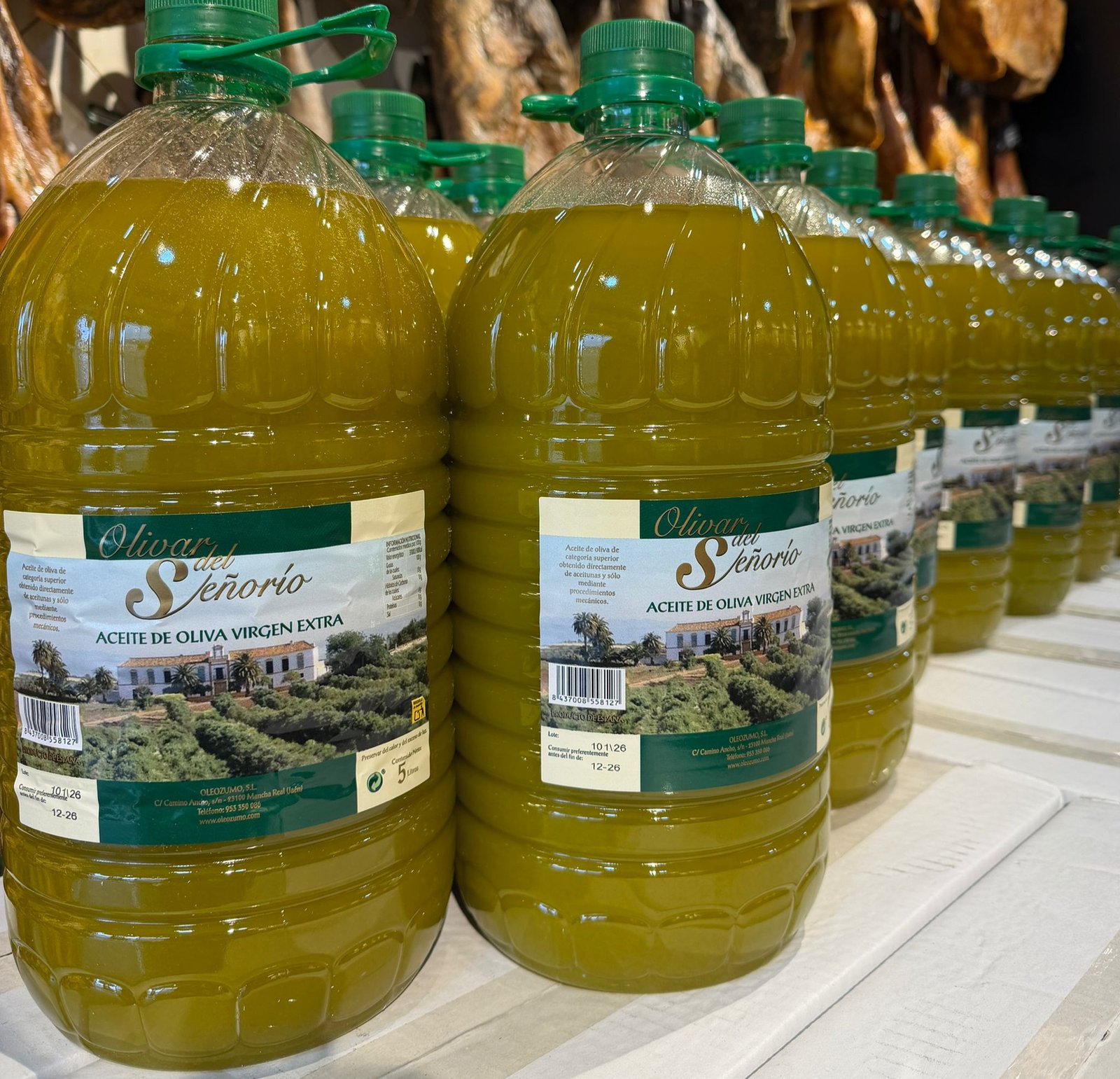 Aceite Virgen Extra 5 LITROS CAJA 3 unidades