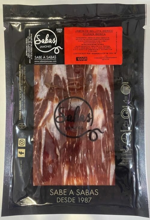 SOBRE DE JAMÓN DE BELLOTA 50%