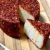 Queso de cabra curado con pimentón de la Vera