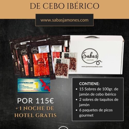 Maletín de jamón de cebo ibérico