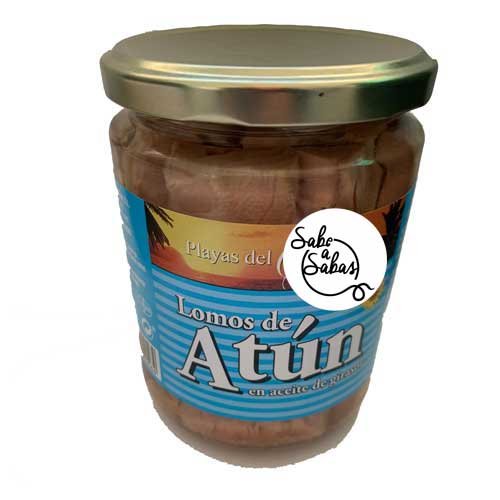 Lomos de atún en tarro de 450