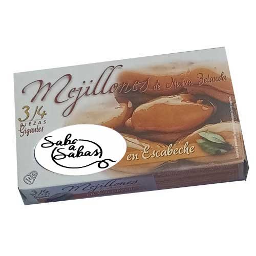 Mejillones en escabeces 3/6 piezas OL-120