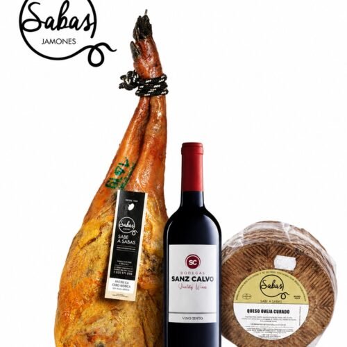 Presentacion del lote especial de jamon Sabas