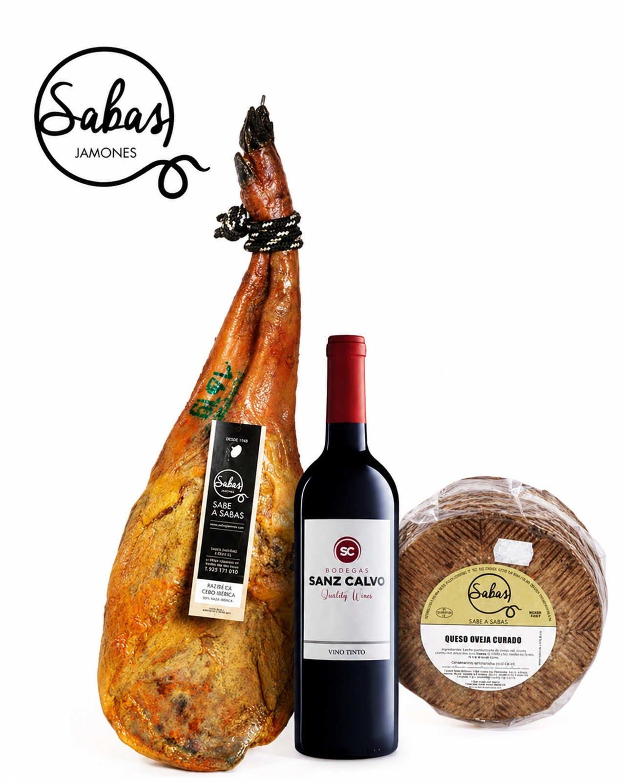 Presentacion del lote especial de jamon Sabas